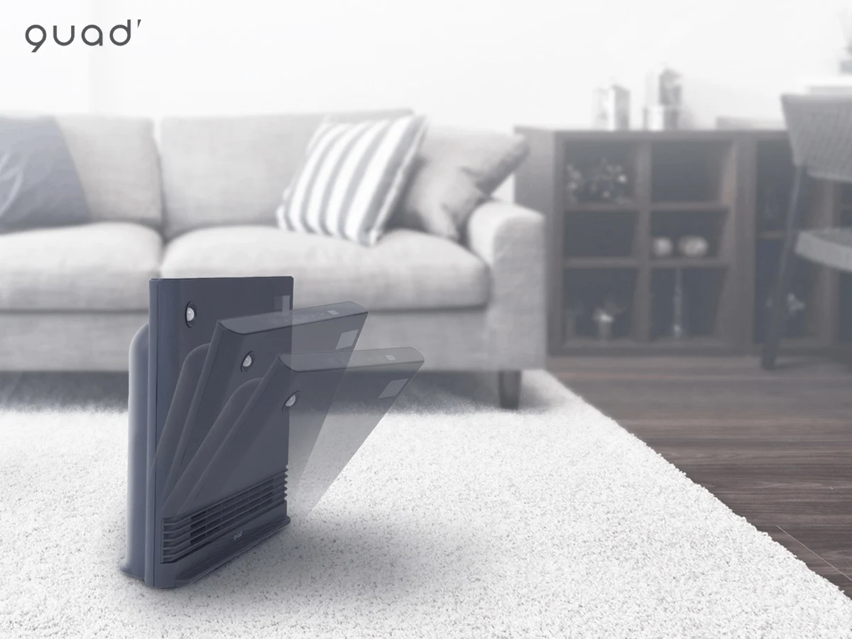 Máy sưởi gốm tiết kiệm điện lưu lượng gió lớn WIDE ENA HEAT QS424GY