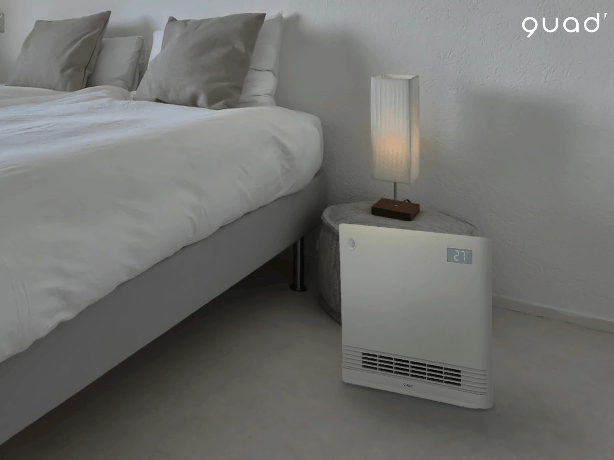 Máy sưởi gốm tiết kiệm điện lưu lượng gió lớn WIDE ENA HEAT QS424IV