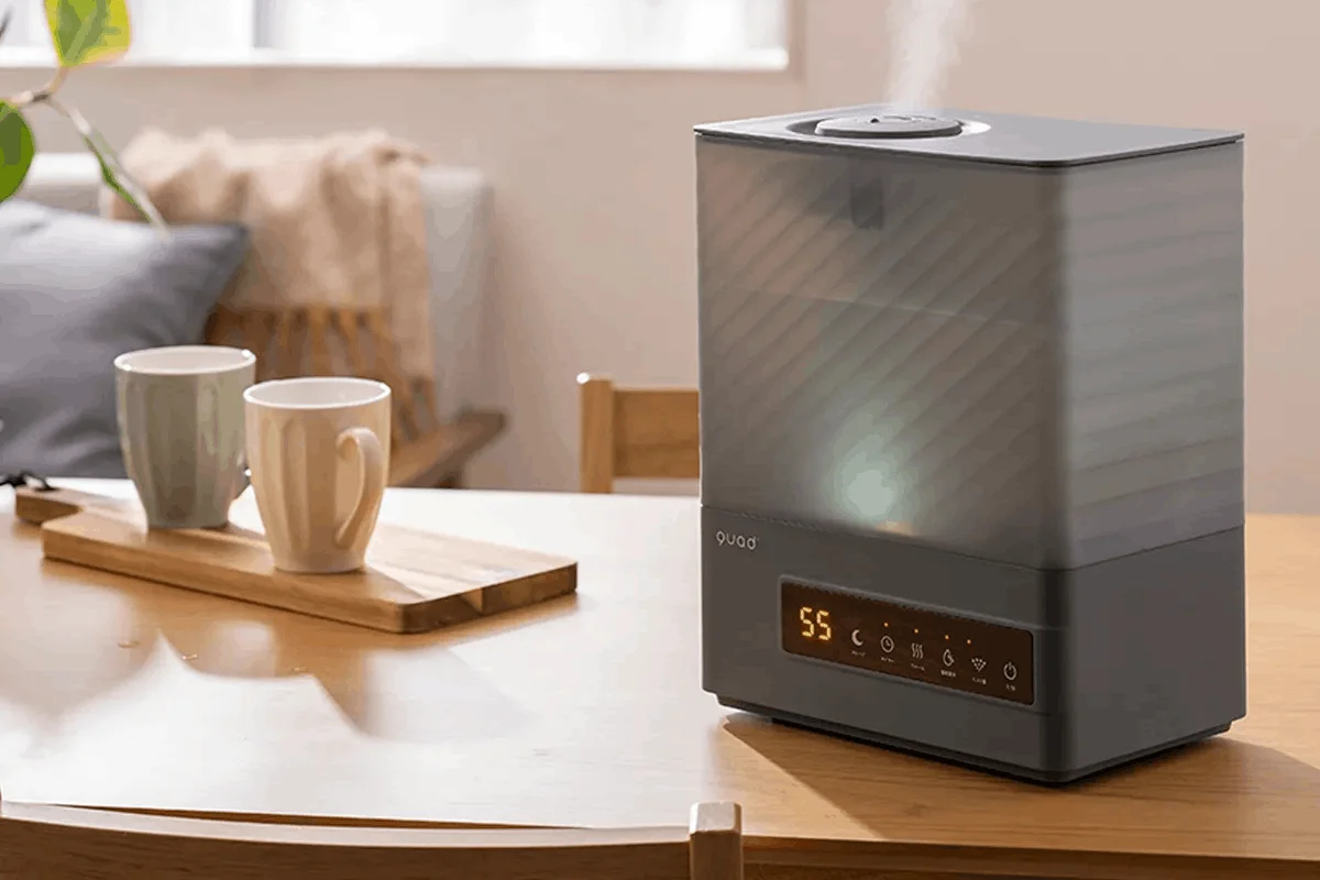 Máy làm ẩm tạo cảm giác dễ chịu thư thái trong không gian sống