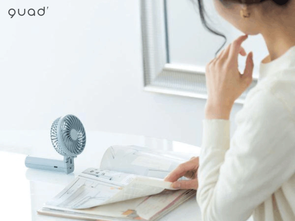 Quạt cầm tay QJ411BL