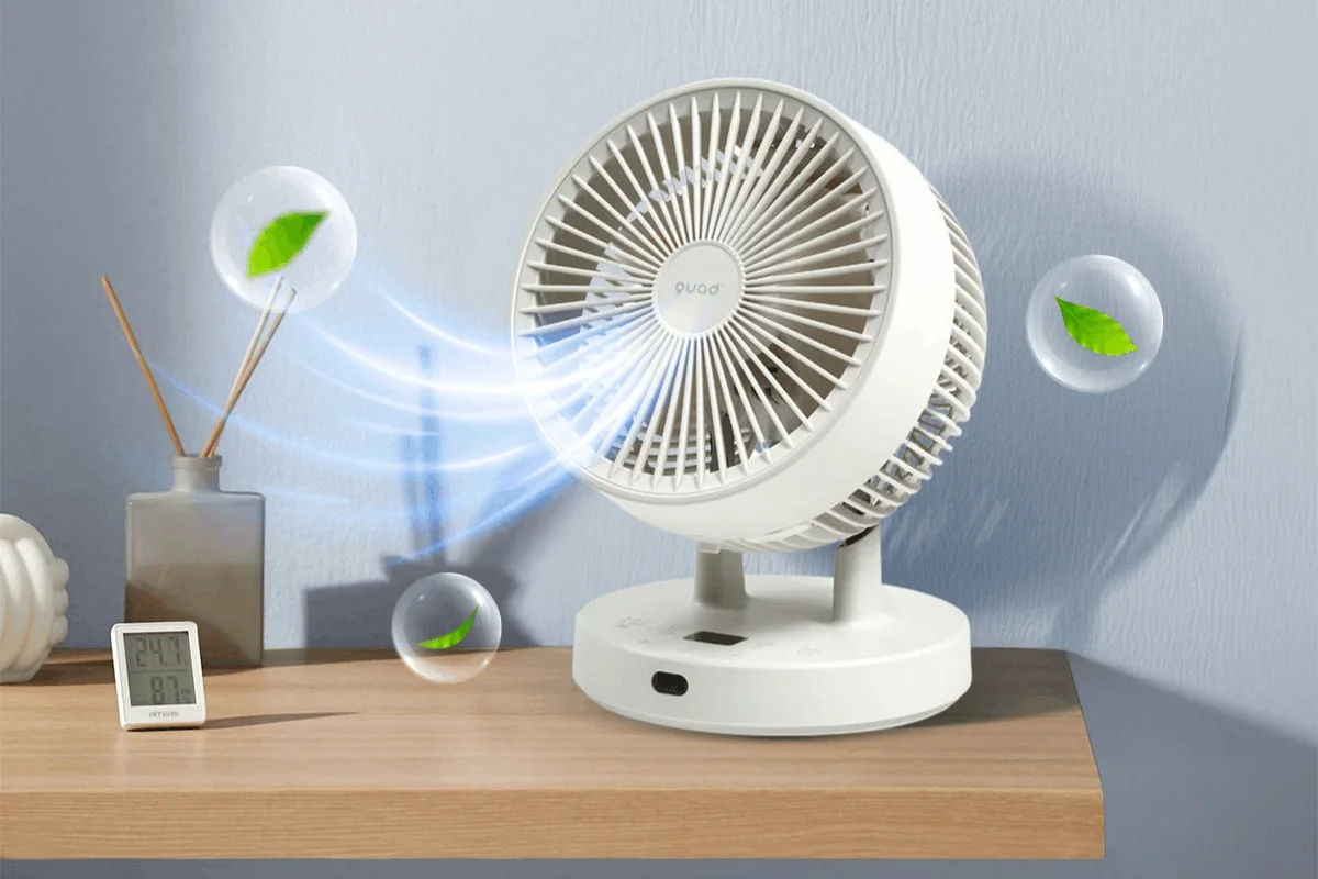 Quads - thương hiệu quạt đối lưu thông không khí chất lượng Nhật Bản
