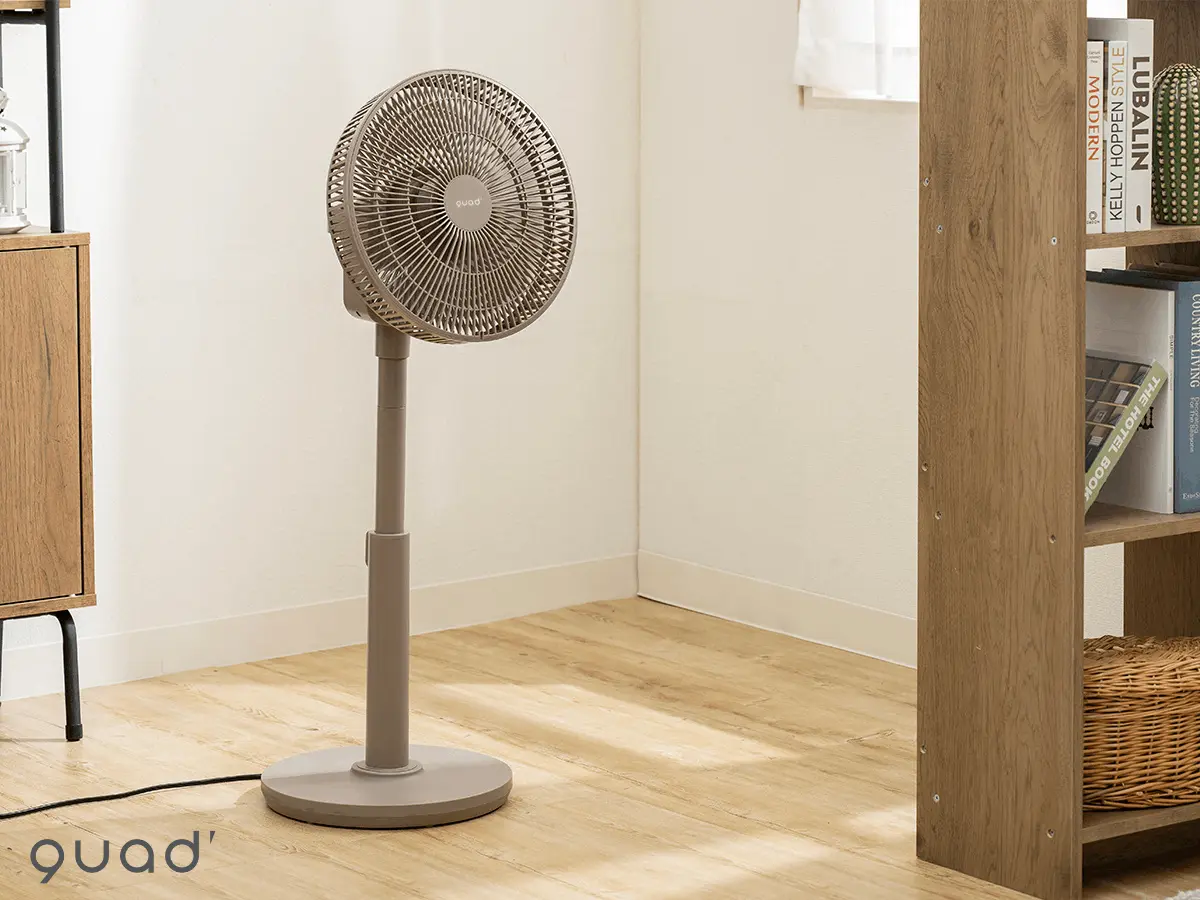 Quạt đứng tuần hoàn phòng khách 3D DC SMARTAIR DC QS543GB