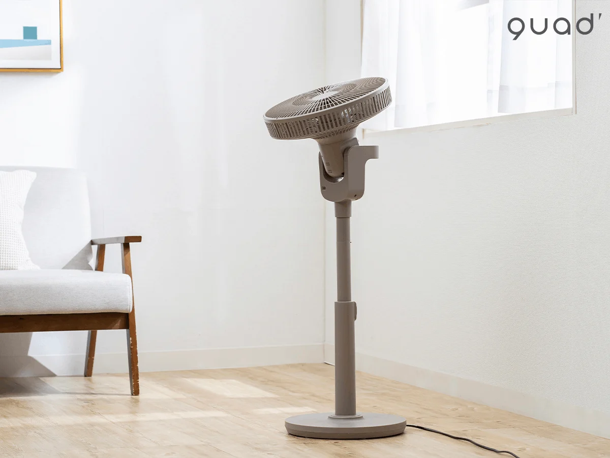 Quạt đứng tuần hoàn phòng khách 3D DC SMARTAIR DC QS543GB