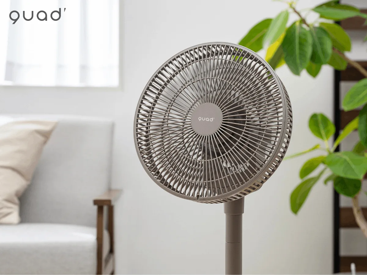 Quạt đứng tuần hoàn phòng khách 3D DC SMARTAIR DC QS543GB