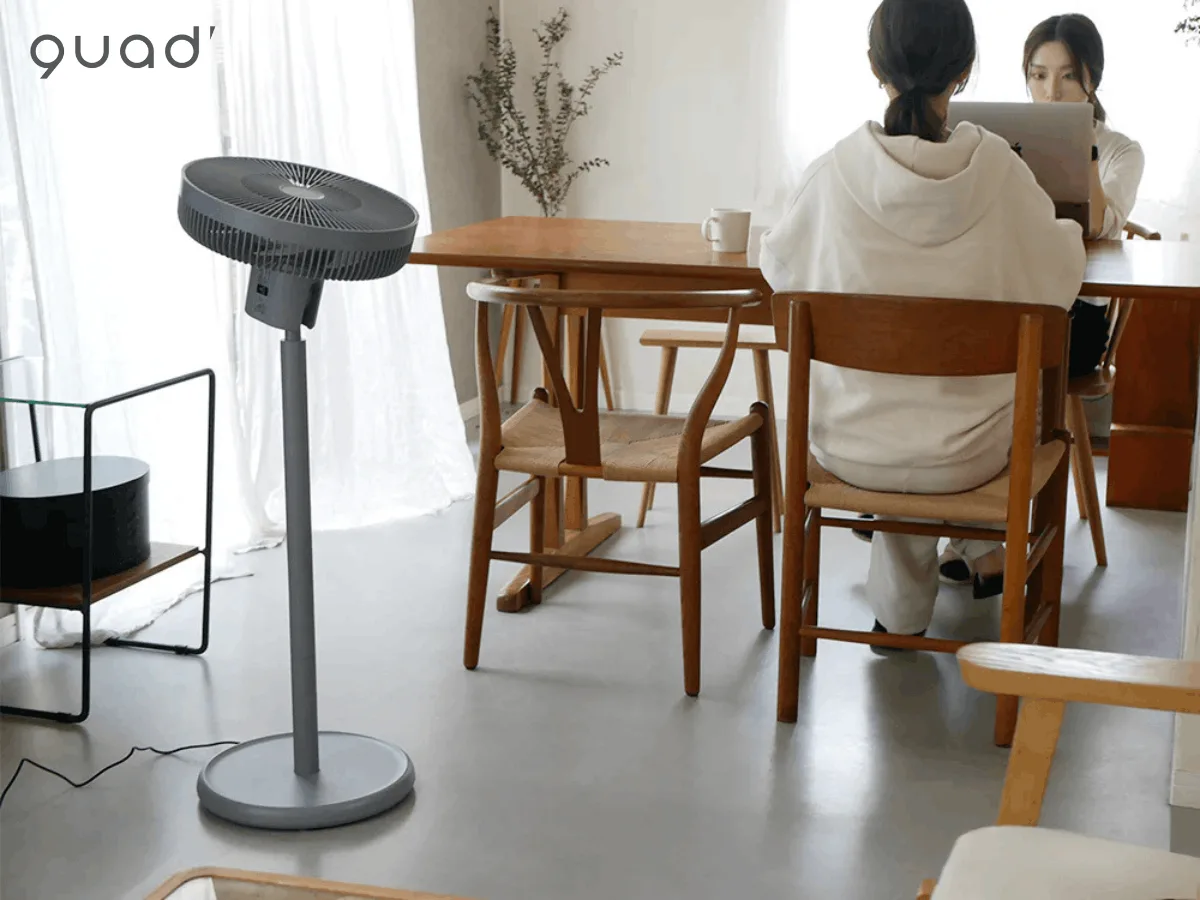 Quạt đứng tuần hoàn phòng khách DC SMARTAIR DC QS538GY