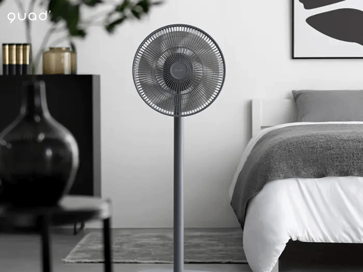 Quạt đứng tuần hoàn phòng khách DC SMARTAIR DC QS538GY
