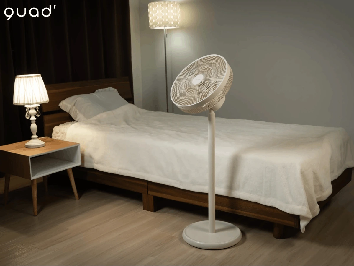 Quạt đứng tuần hoàn phòng khách DC SMARTAIR DC QS538IV