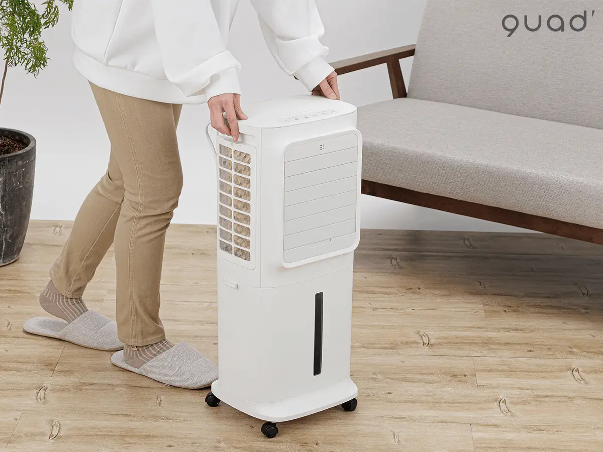 Quạt hơi nước làm mát công suất lớn, cấp nước từ trên QS521WH