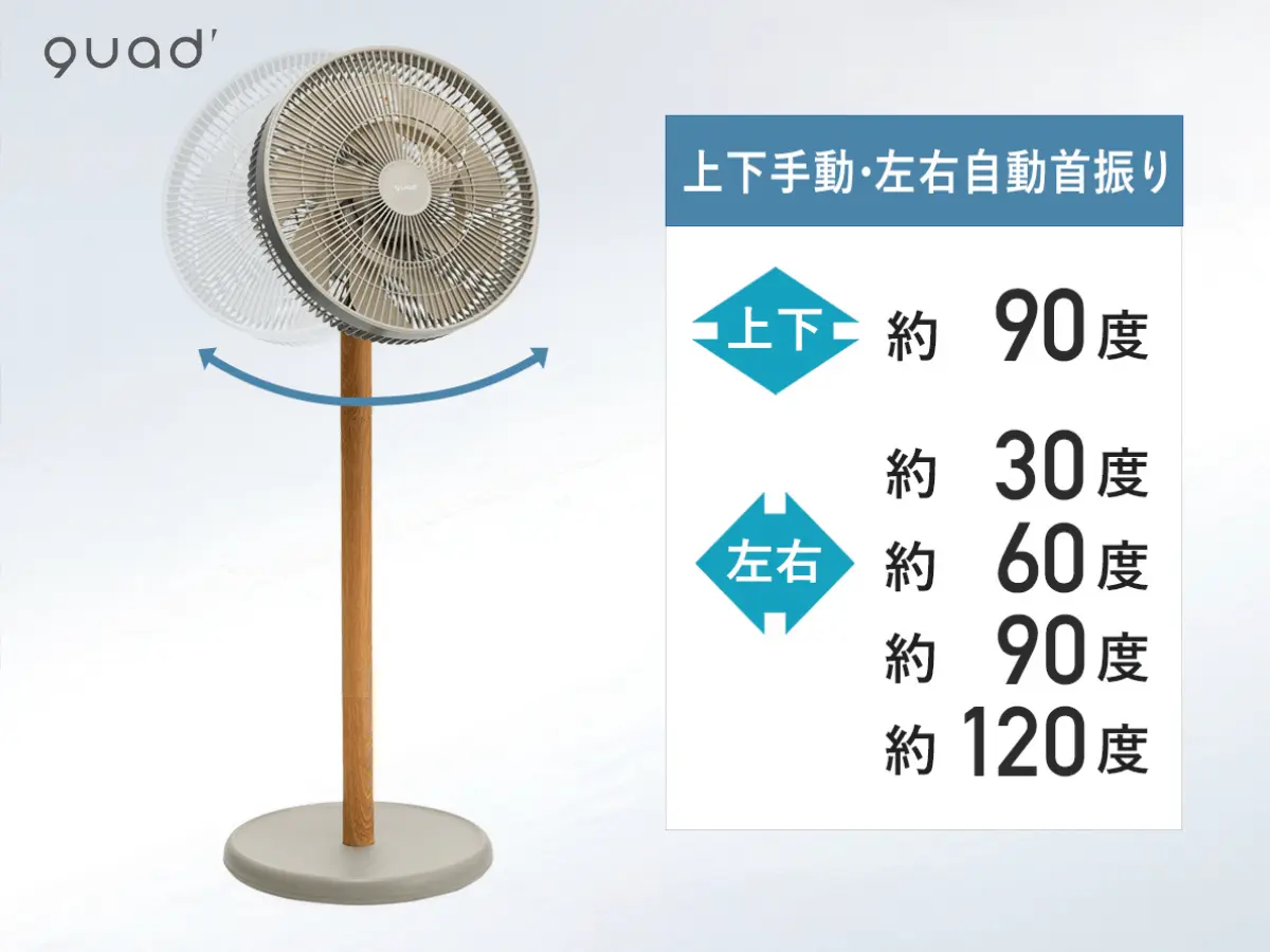 Quạt tuần hoàn không khí DC SMARTAIR DC QS539GW