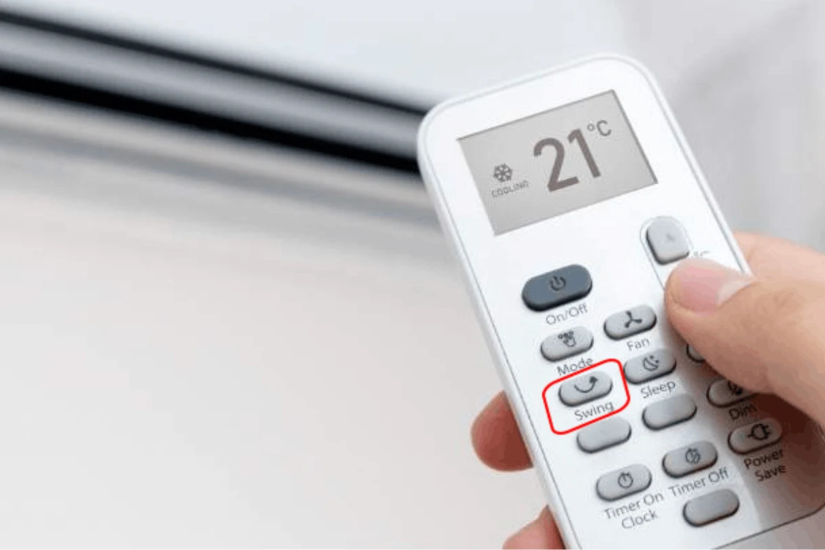 Chế độ swing trên điều hoà