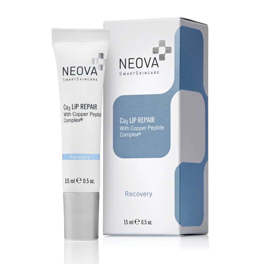 Kem dưỡng ẩm, hỗ trợ cải thiện thâm, căng bóng môi Neova Cu3 Lip Repair