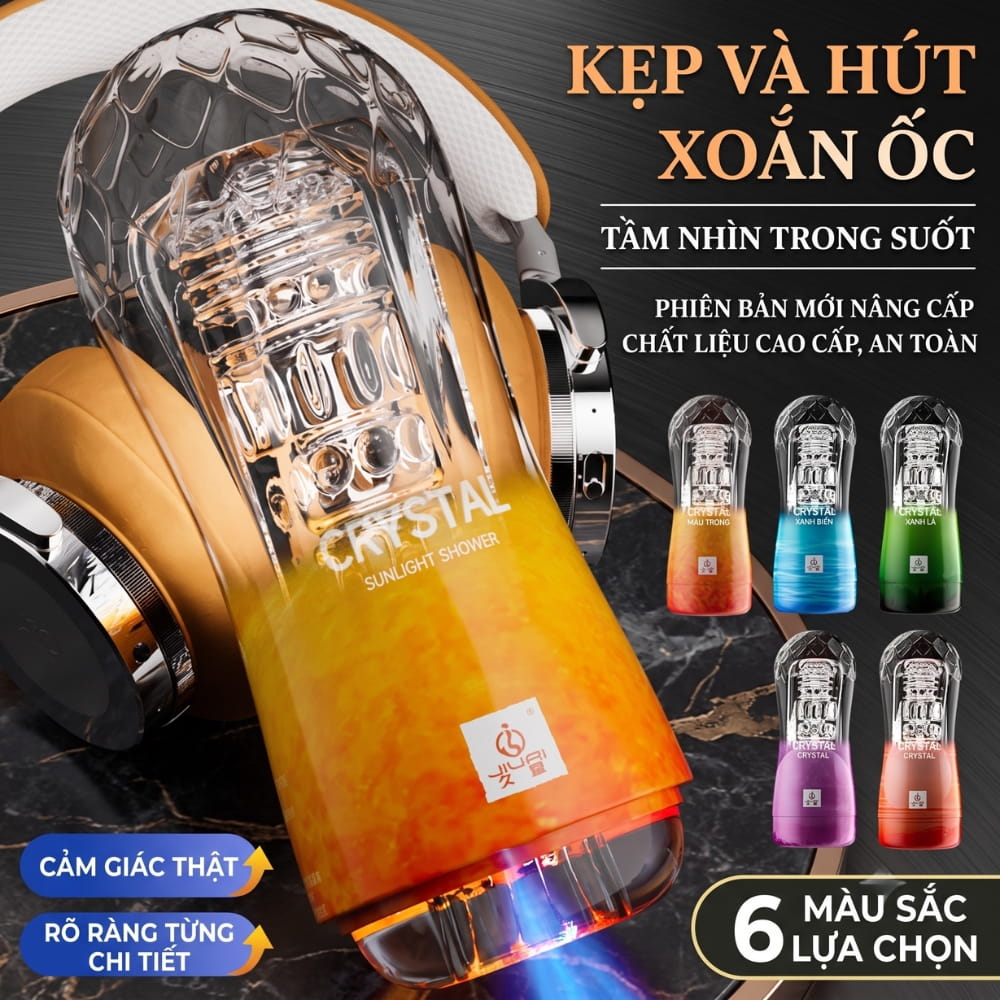 Âm đạo giả dạng cốc Jiuai Crystal