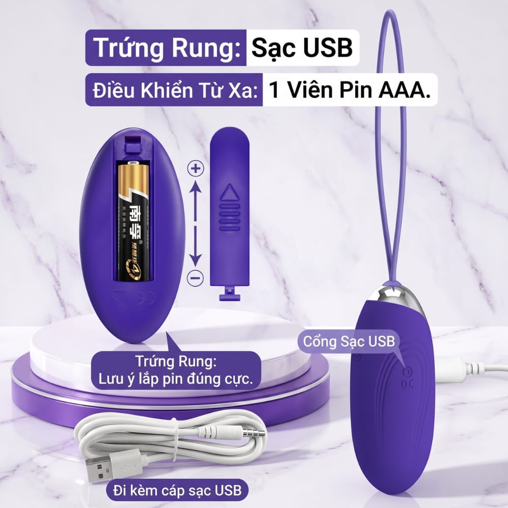 Trứng rung Pretty Love Jenny-Youth Remote