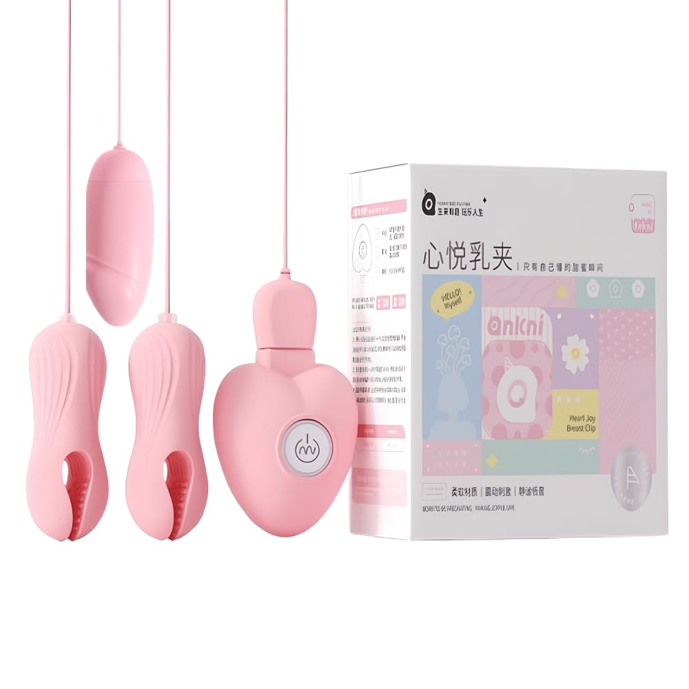 BDSM Kẹp ngực MizzZee Milk Clip - Jumping Egg