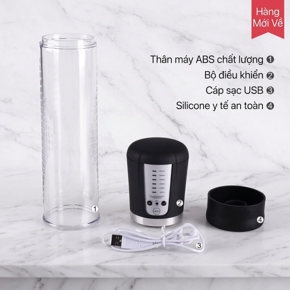 Máy tập tăng kích thước dương vật Penis Pump Auto