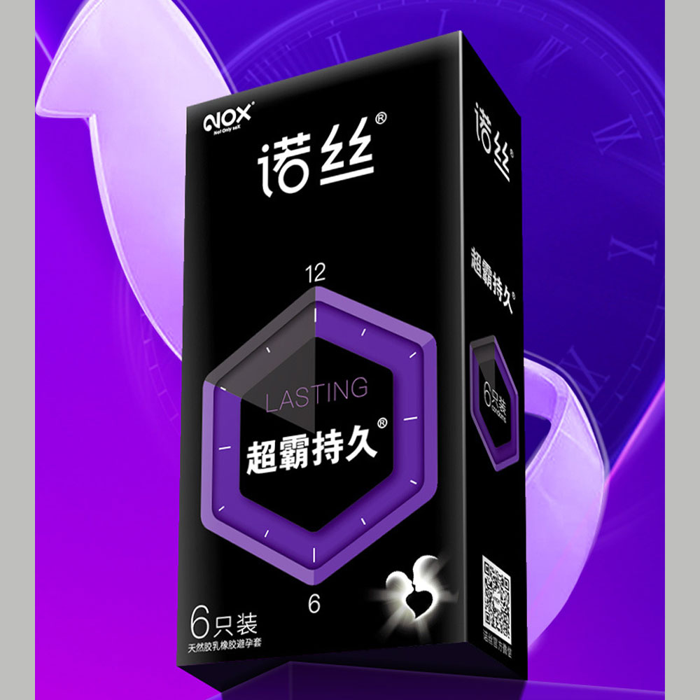 Bao cao su Nox Speed Master Lasting kéo dài thời gian hộp 6 cái