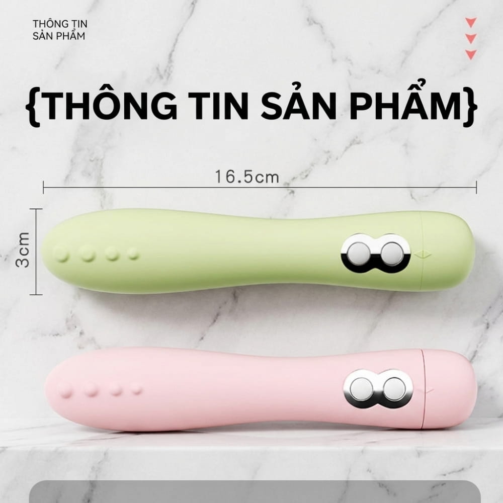 Dương vật giả YuePao Particle Queen