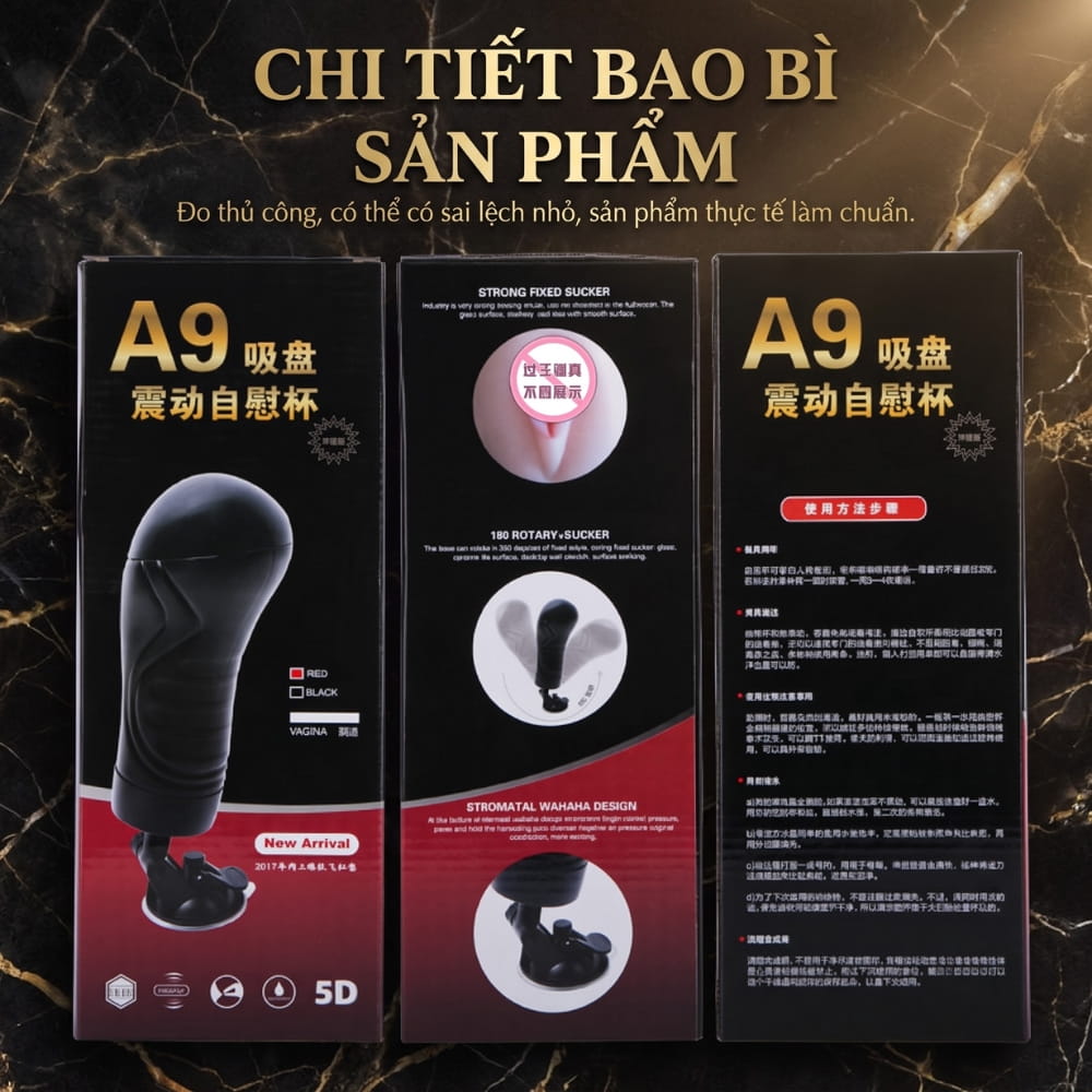 Âm đạo giả hít tường A9