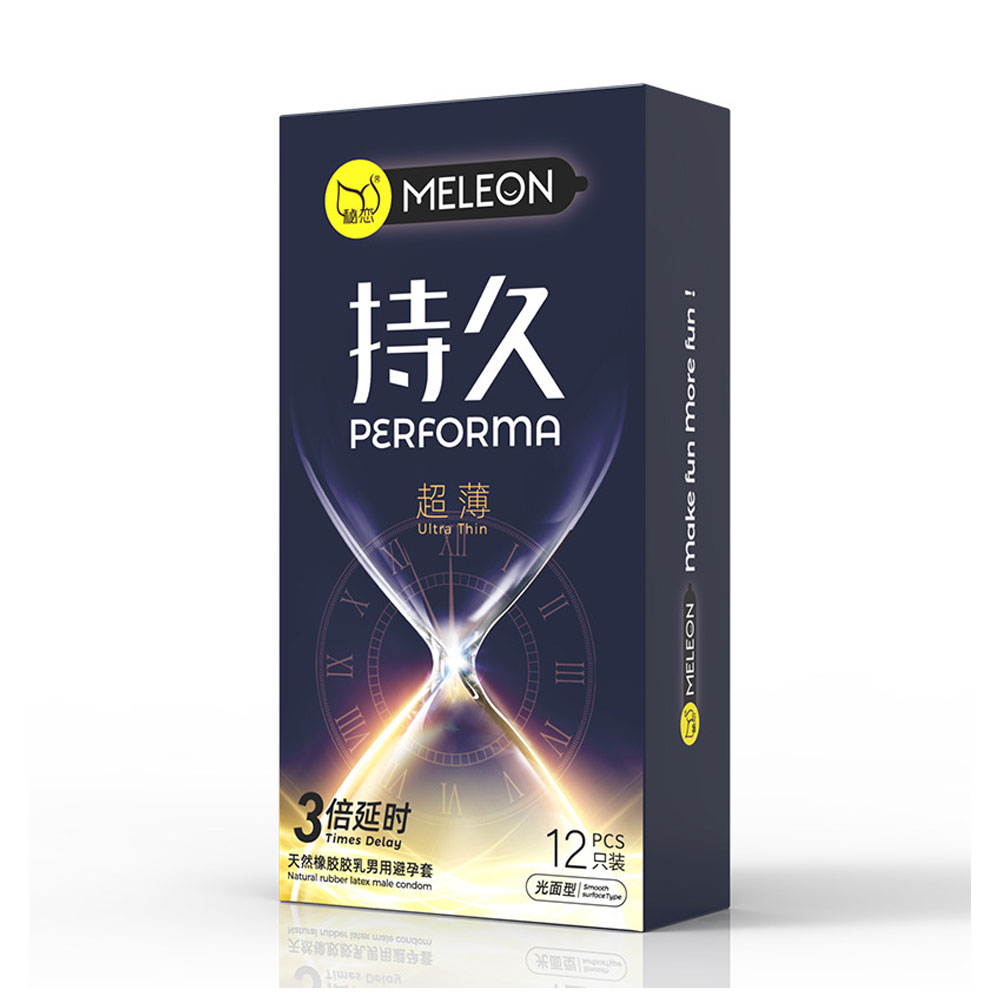 Bao cao su Meleon Performa 3 Times Ultra Thin hộp 12 chiếc