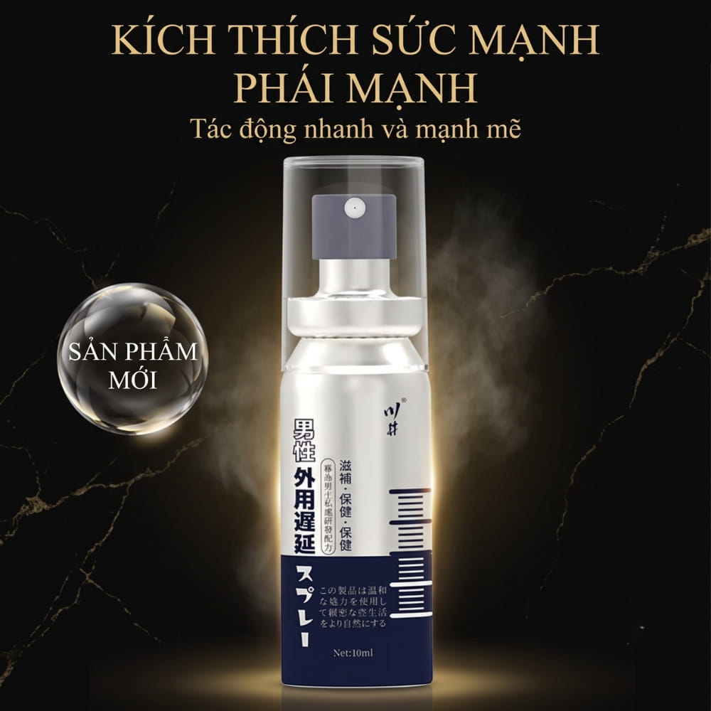 Xịt chống xuất tinh sớm ChuanJing Blue Silver 10ml