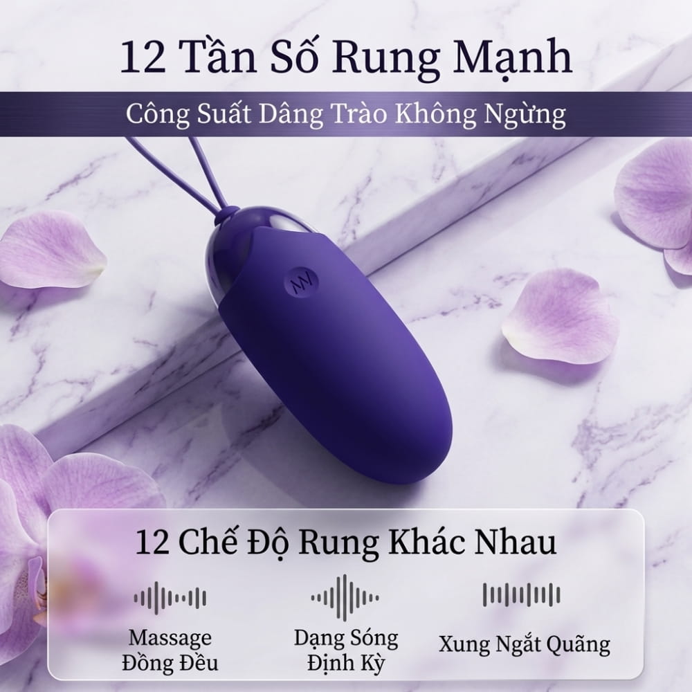 Trứng rung đa năng Pretty Love Orhus-Youth Remote