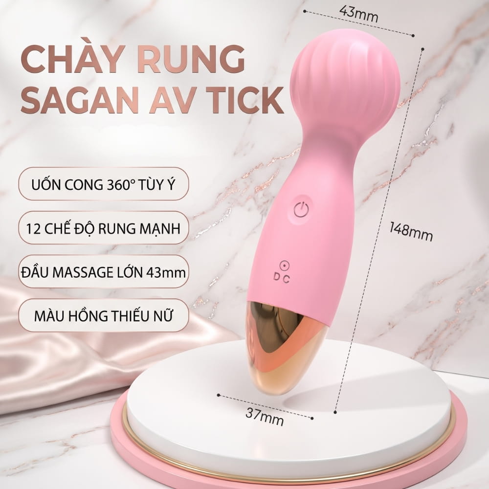 Chày rung Sagan AV Tick