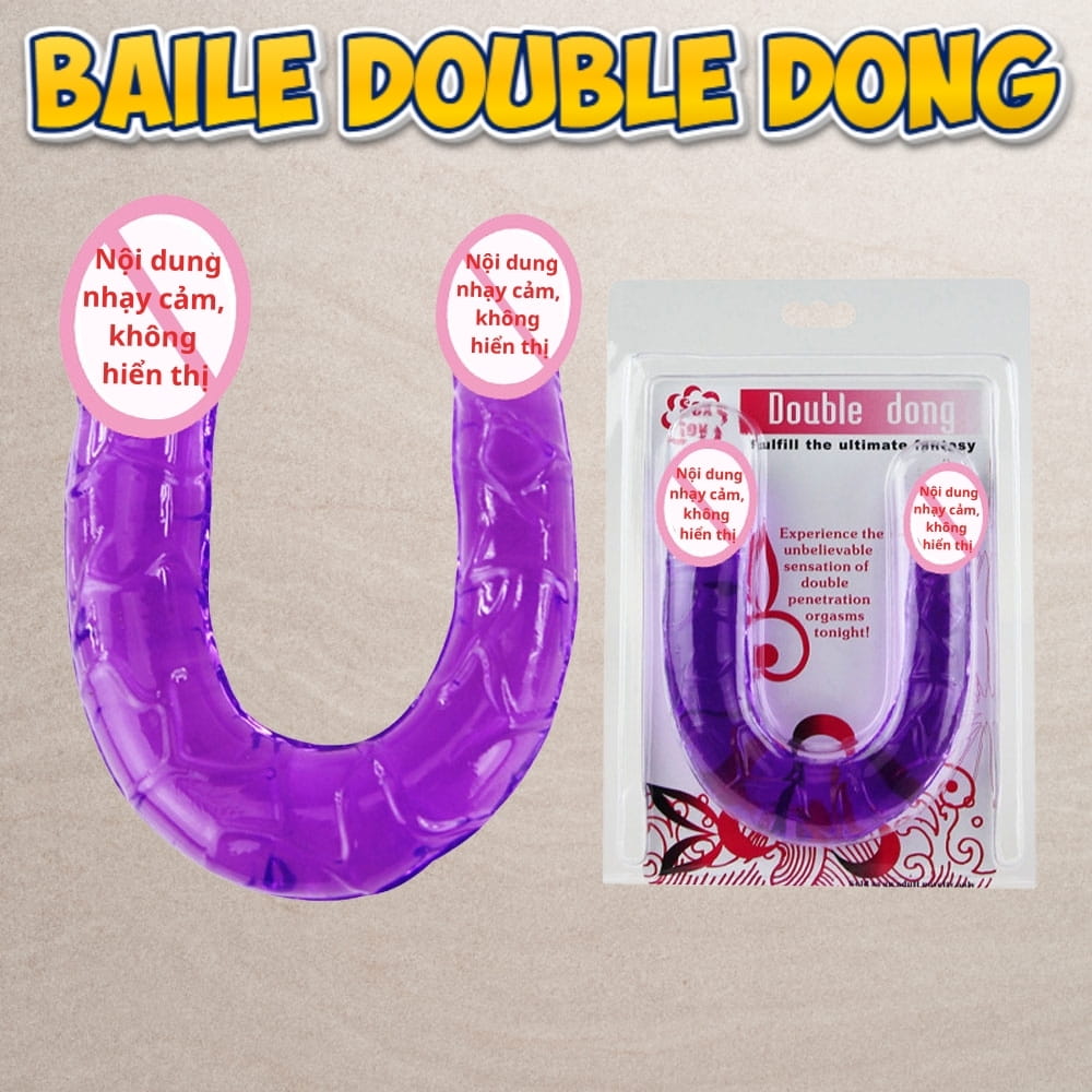 Dương vật giả hai đầu Baile Double Dong