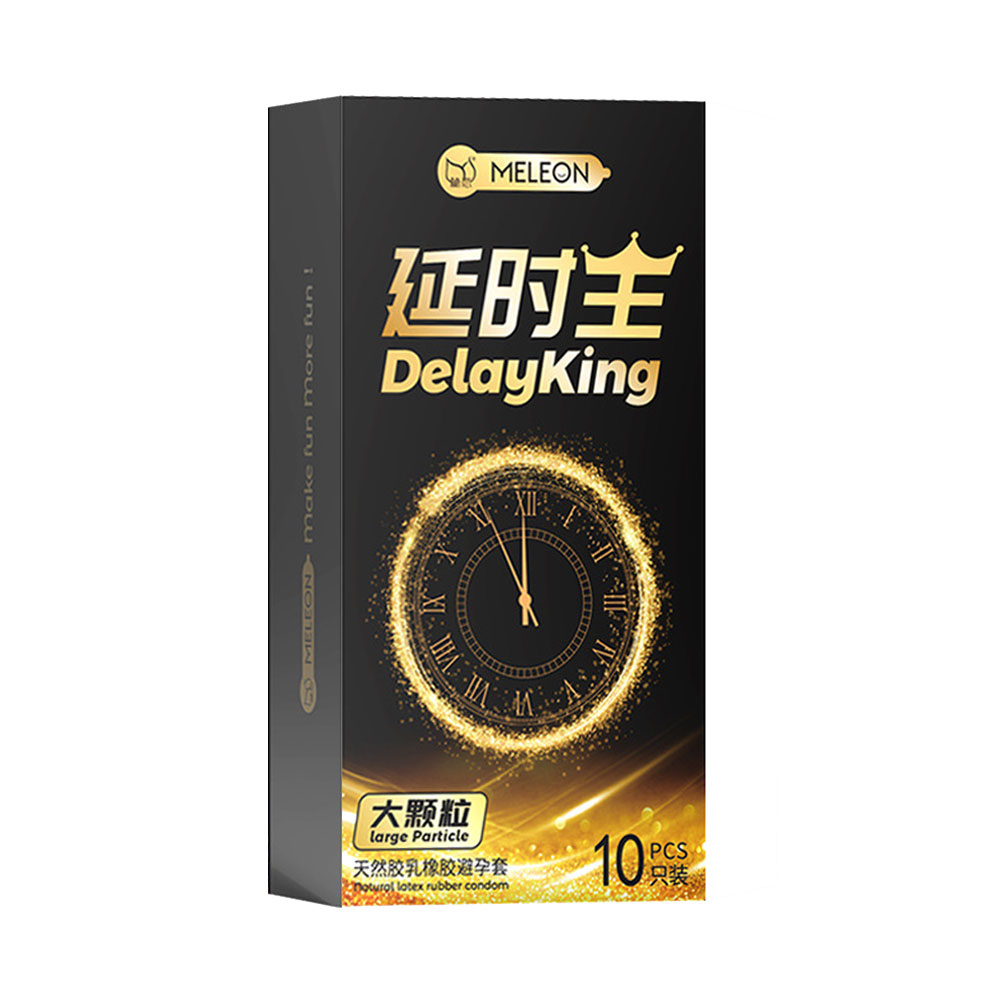 Bao cao su Meleon Delay King Large Particle kéo dài thời gian hộp 10 cái