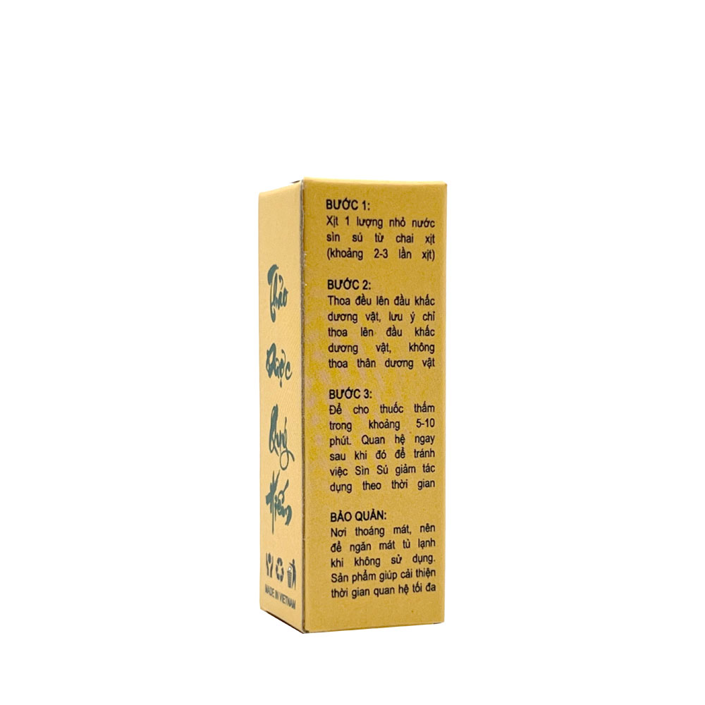 Xịt chống xuất tinh sớm Sìn Sú Ê Đê 3ml