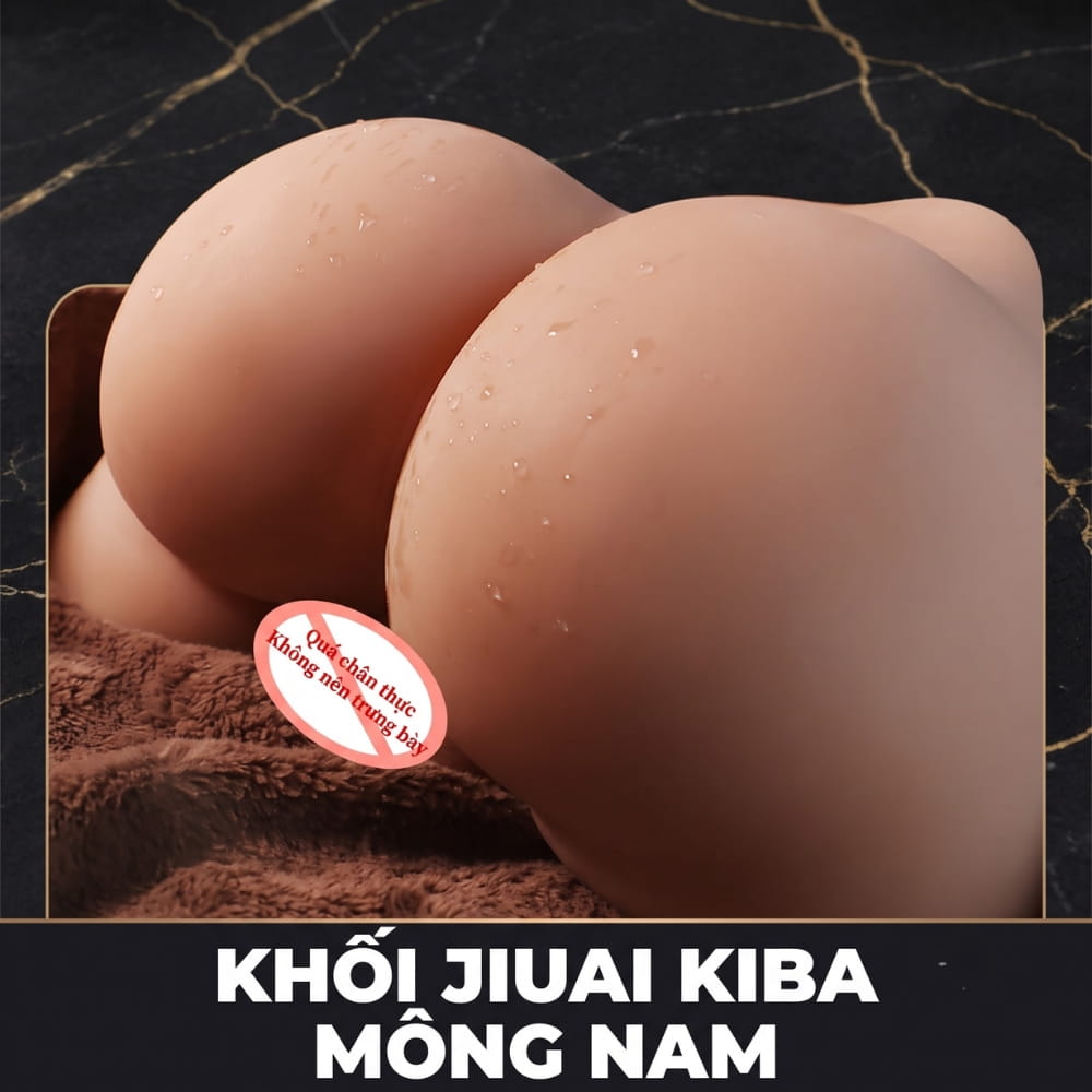 Âm đạo giả nguyên khối Jiuai Kiba mông nam 2.5kg