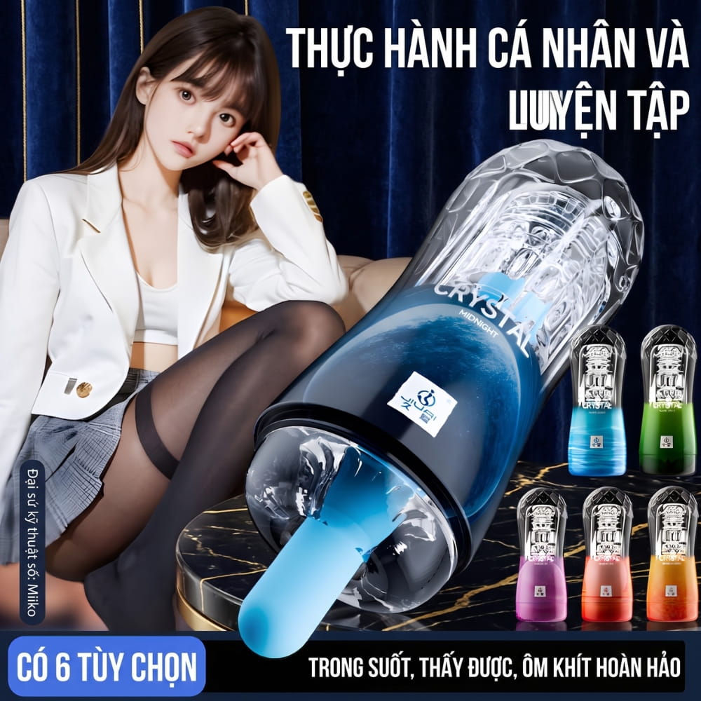 Âm đạo giả dạng cốc Jiuai Crystal