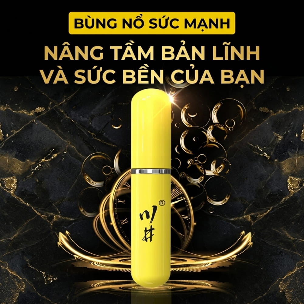 Xịt chống xuất tinh sớm ChuanJing Yellow 6ml