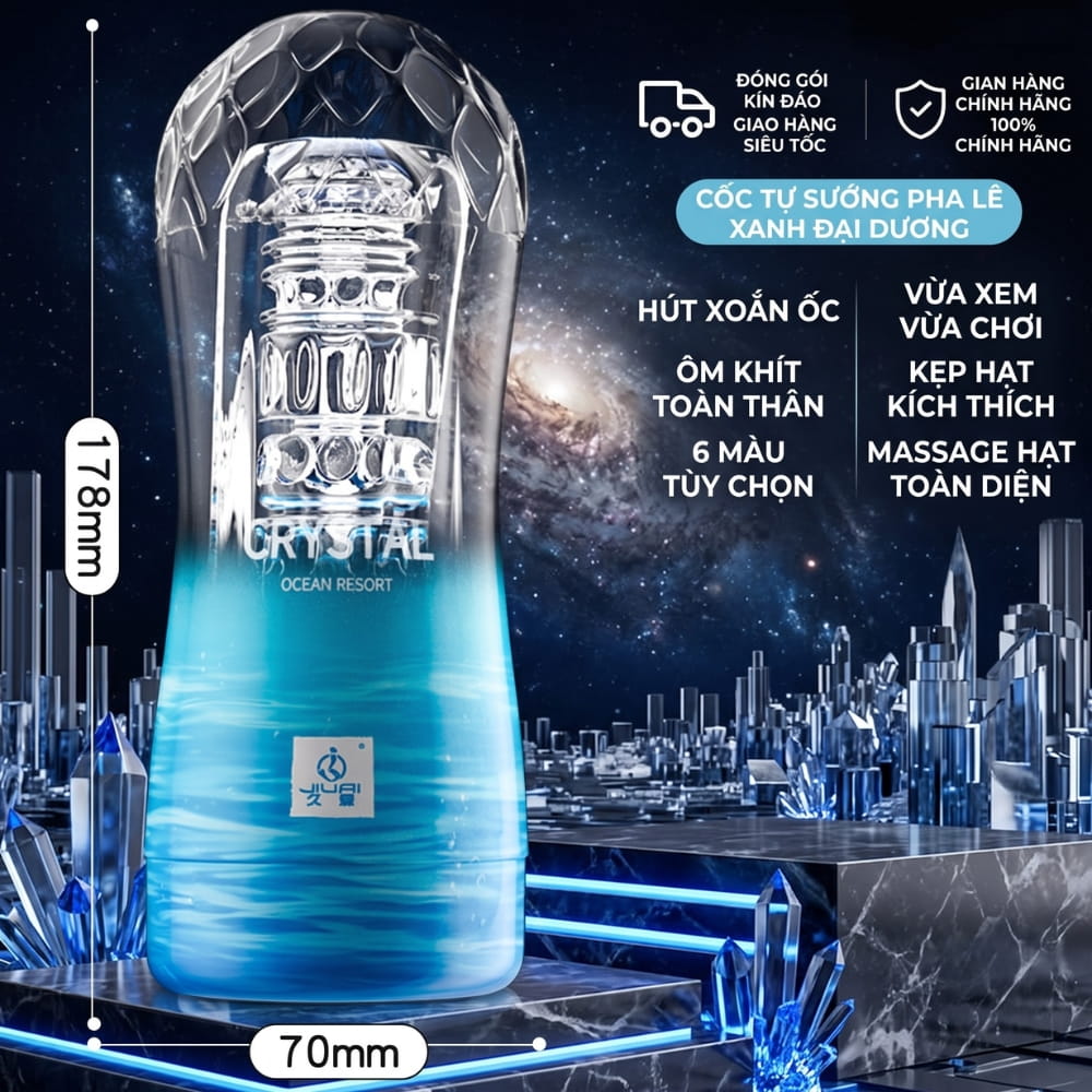 Âm đạo giả dạng cốc Jiuai Crystal