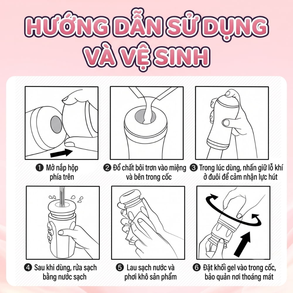 Âm đạo giả dạng cốc MizzZee Charm Space Anime