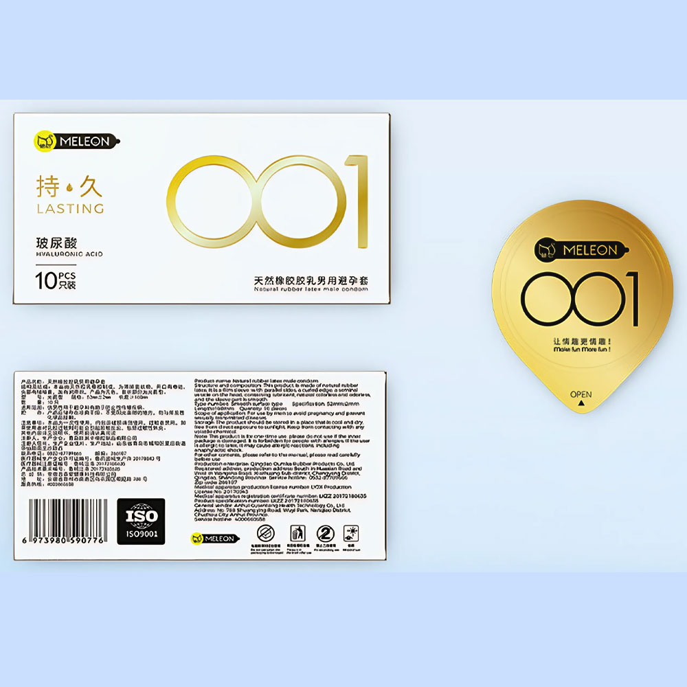 Bao cao su Meleon HA 001 Lasting kéo dài thời gian hộp 10 cái