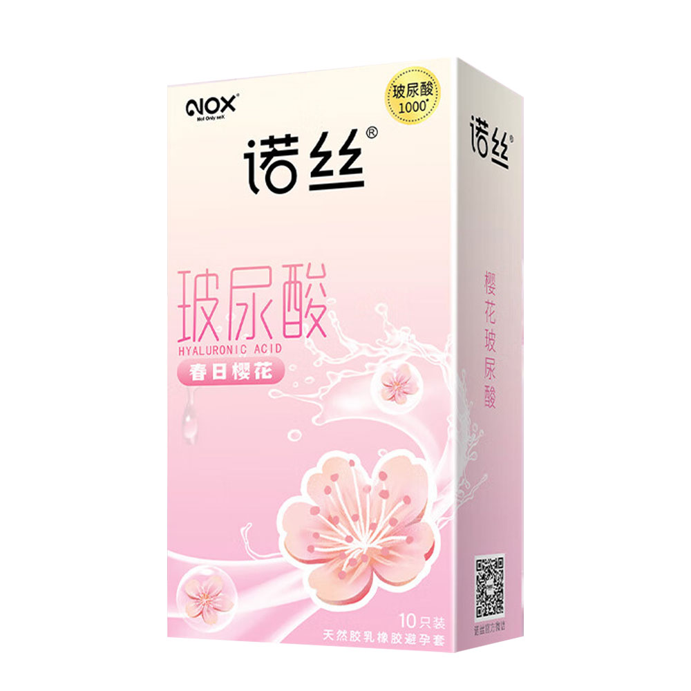 Bao cao su Nox HA Cherry Blossom hoa anh đào hộp 10 cái