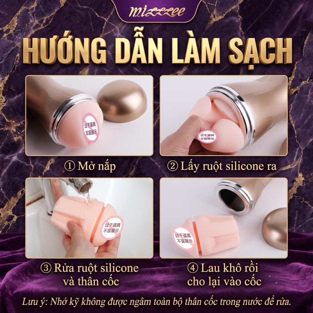 Âm đạo giả hít tường MizzZee Momoda