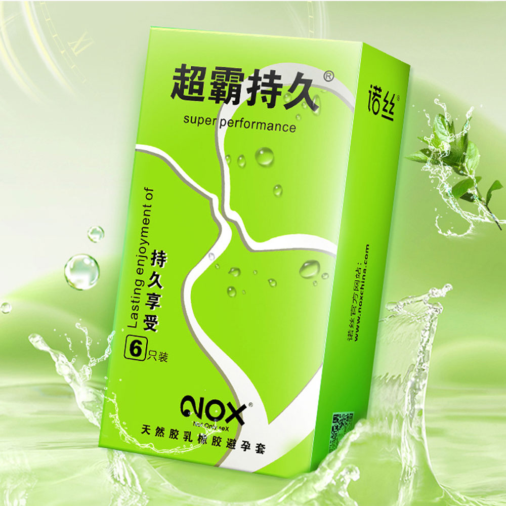 Bao cao su Nox Super Performance kéo dài thời gian hộp 6 cái
