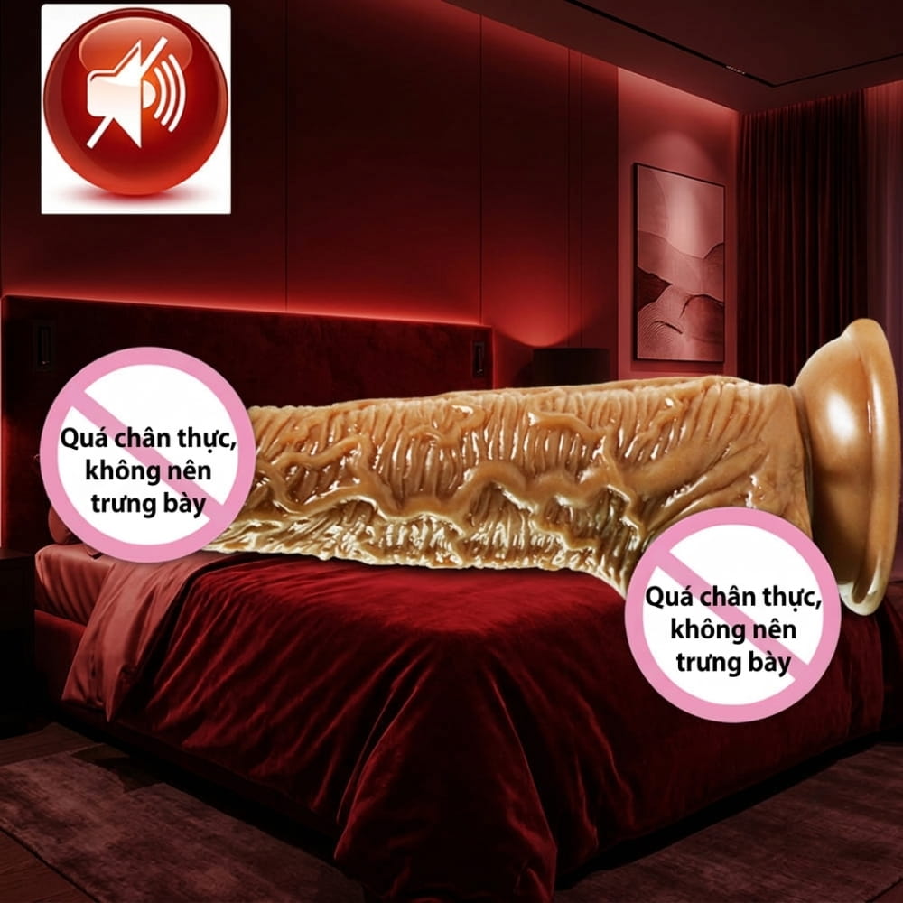 Dương vật giả hít tường đa năng Jiuai