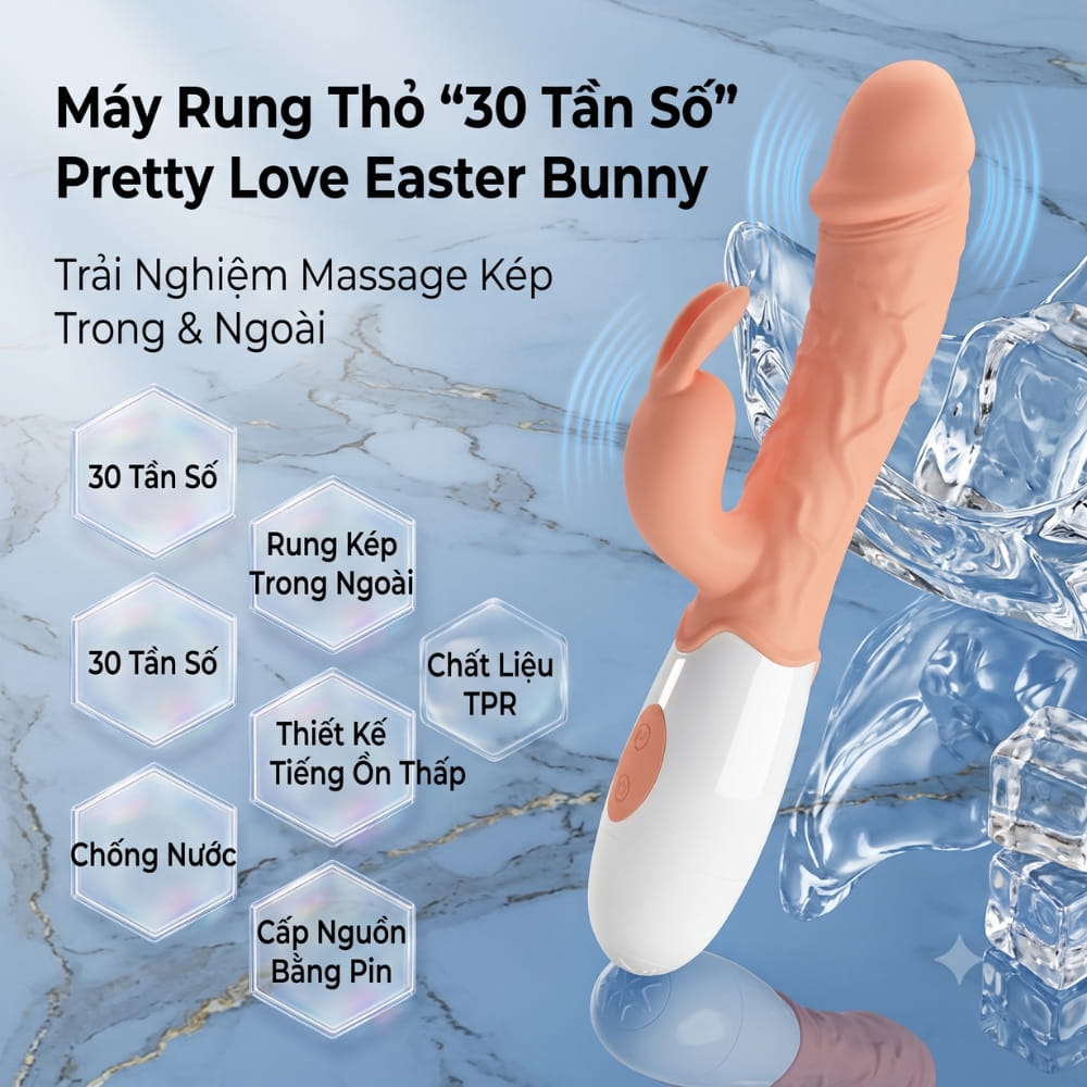 Dương vật giả Pretty Love Easter Bunny