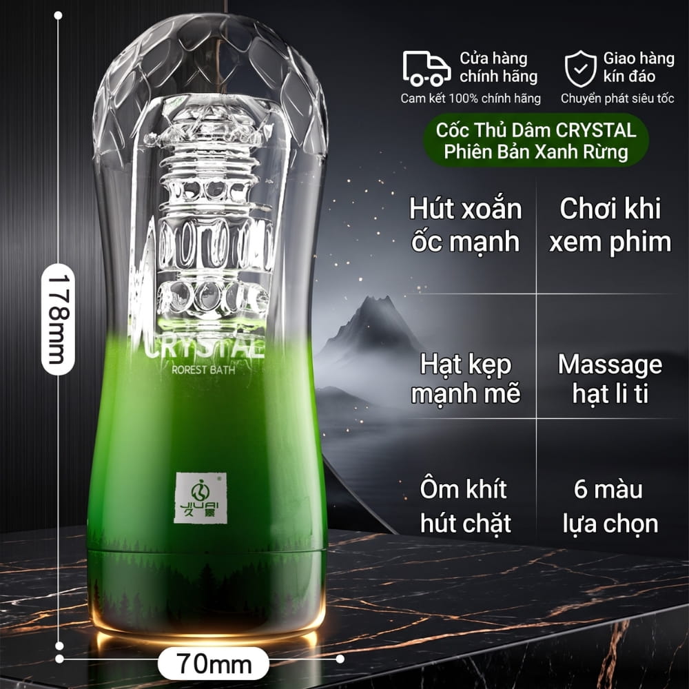 Âm đạo giả dạng cốc Jiuai Crystal