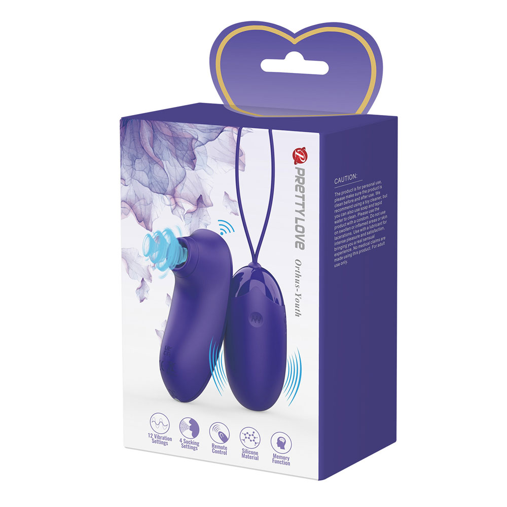 Trứng rung đa năng Pretty Love Orhus-Youth Remote