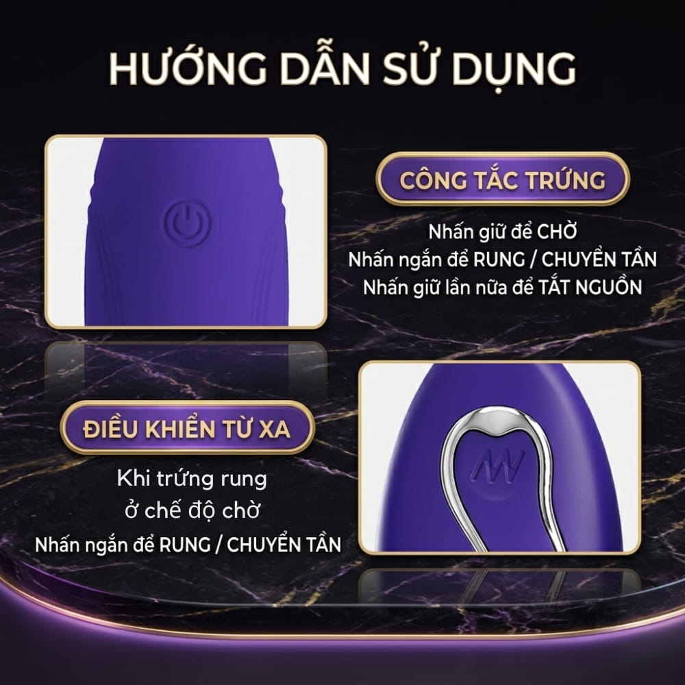 Trứng rung Pretty Love Jenny-Youth Remote