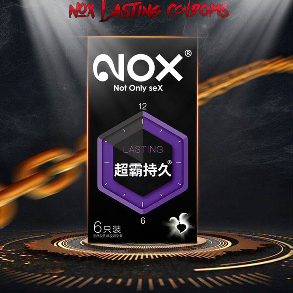 Bao cao su Nox Speed Master Lasting kéo dài thời gian hộp 6 cái