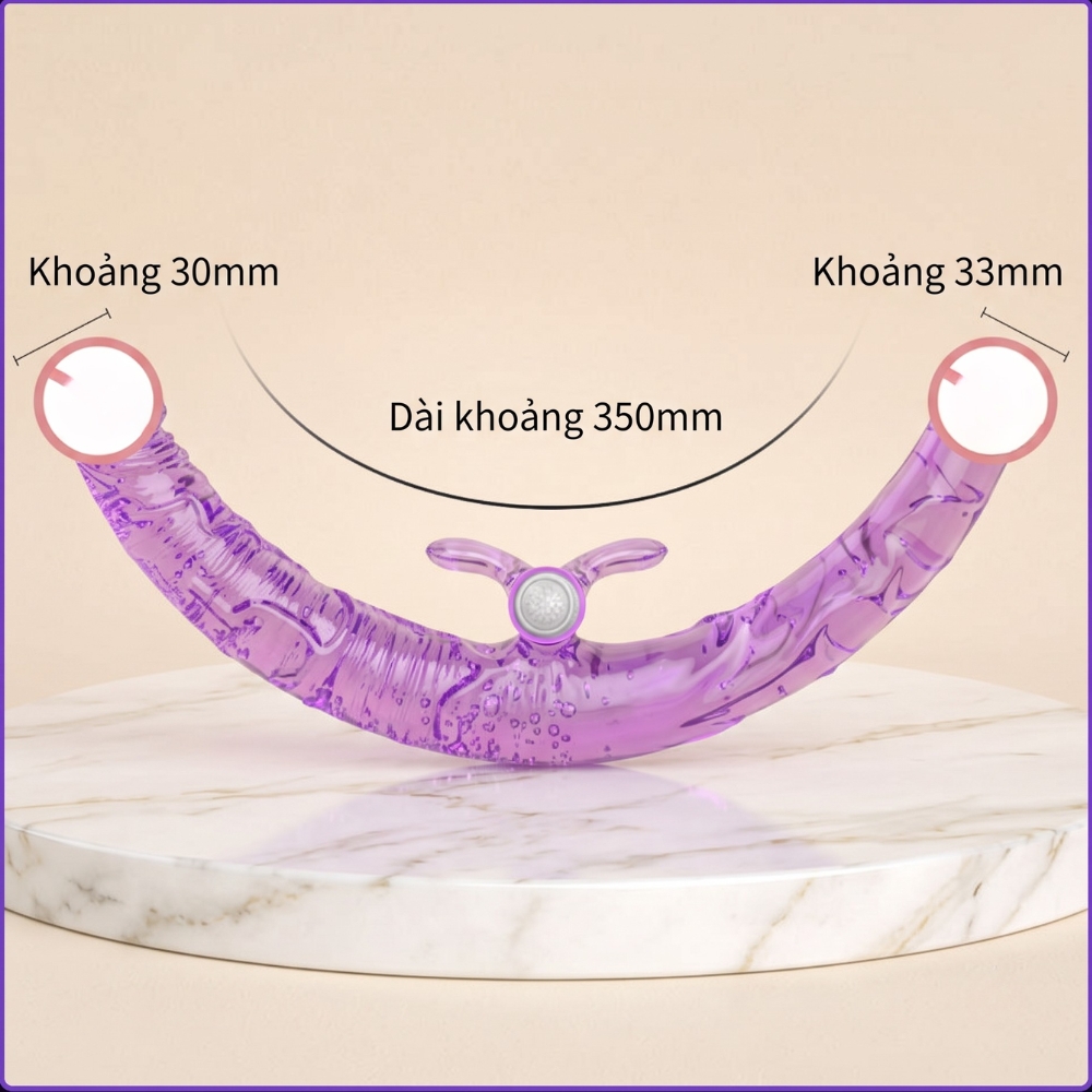 Dương vật giả hai đầu Aichao