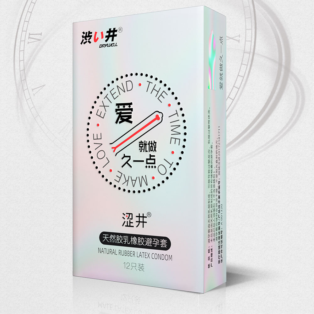 Bao cao su Drywell Long Lasting kéo dài quan hệ hộp 12 cái