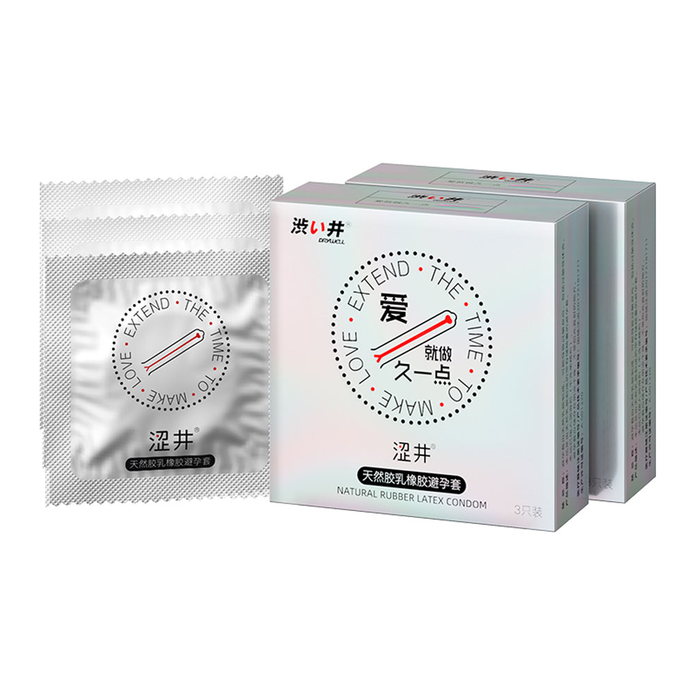 Bao cao su Drywell Long Lasting kéo dài quan hệ hộp 3 cái