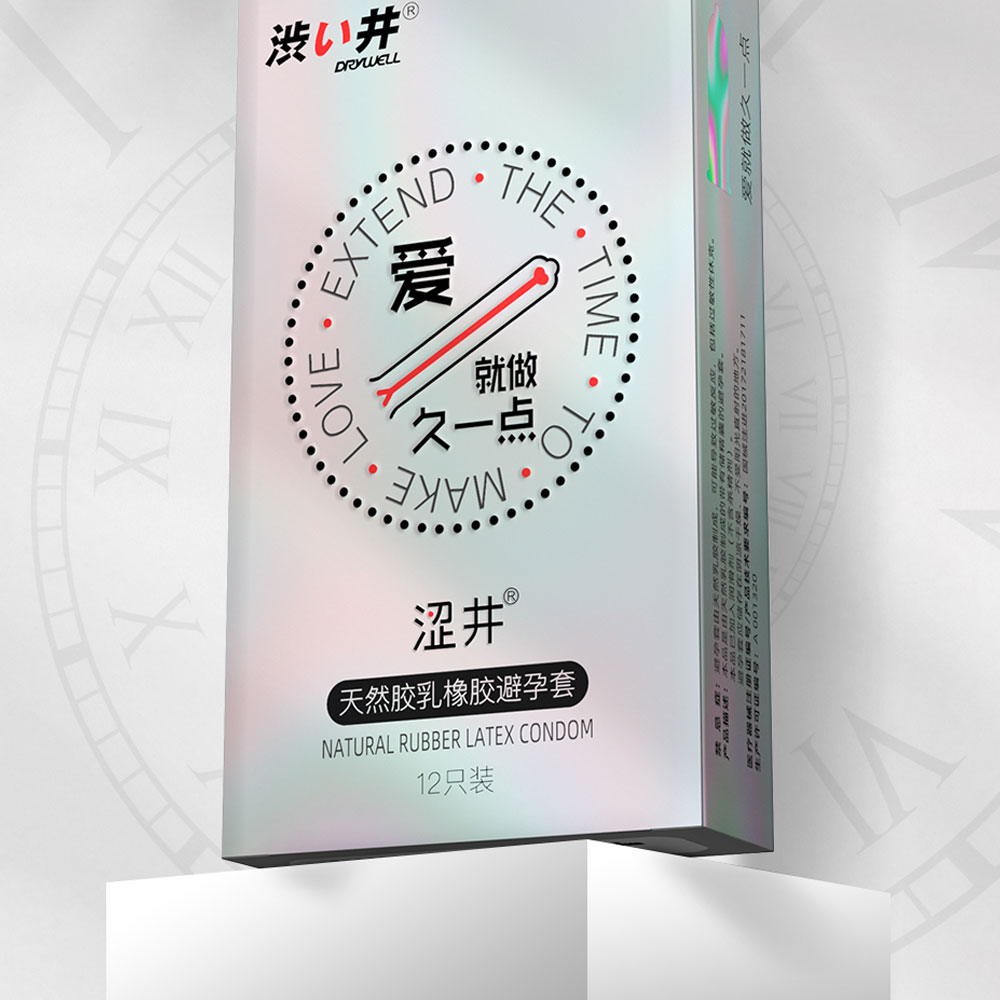 Bao cao su Drywell Long Lasting kéo dài quan hệ hộp 12 cái