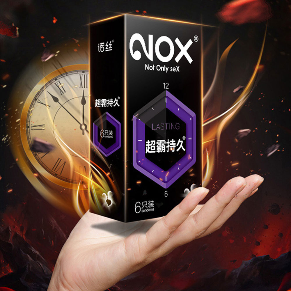 Bao cao su Nox Speed Master Lasting kéo dài thời gian hộp 6 cái