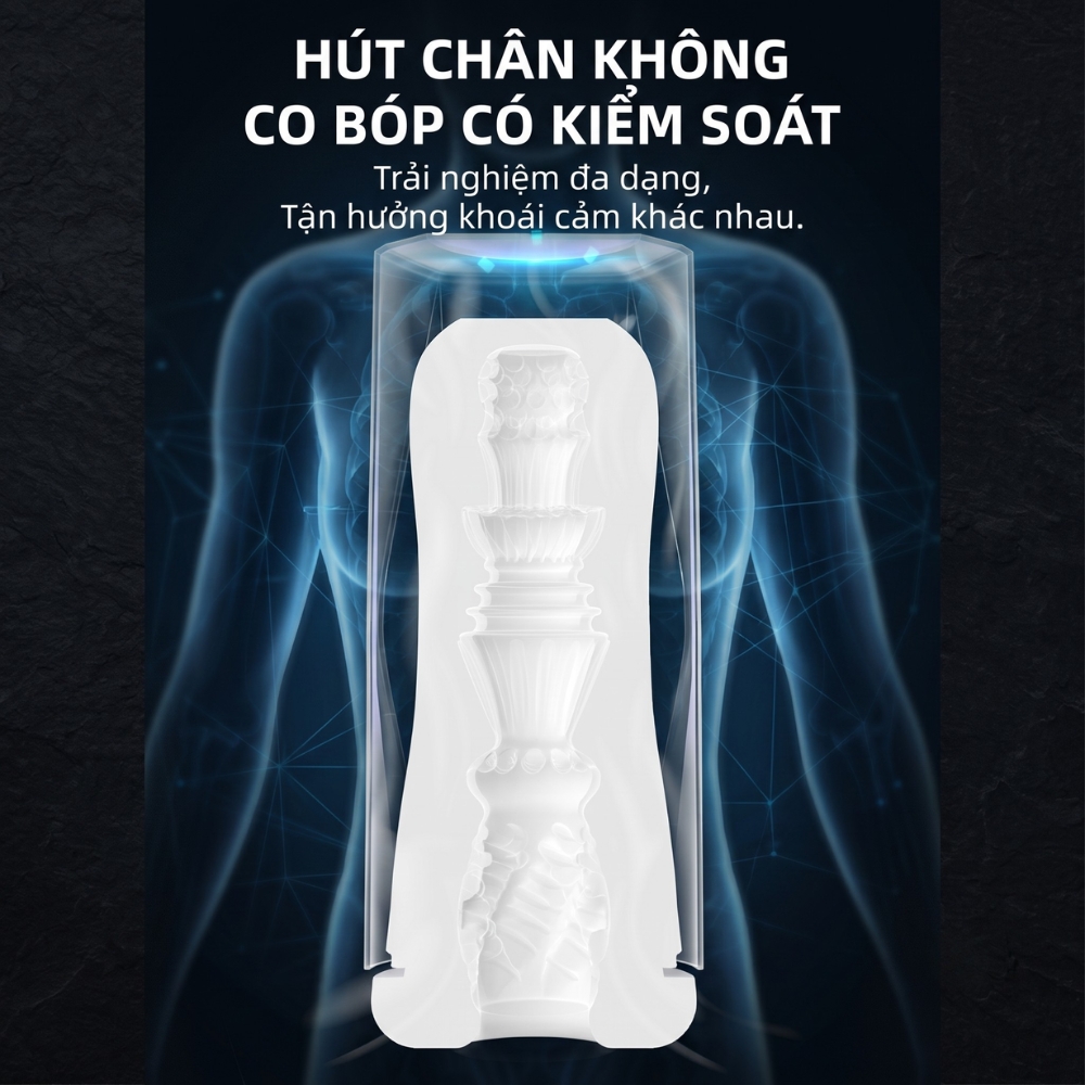 Âm đạo giả Drywell Yumi dạng cốc